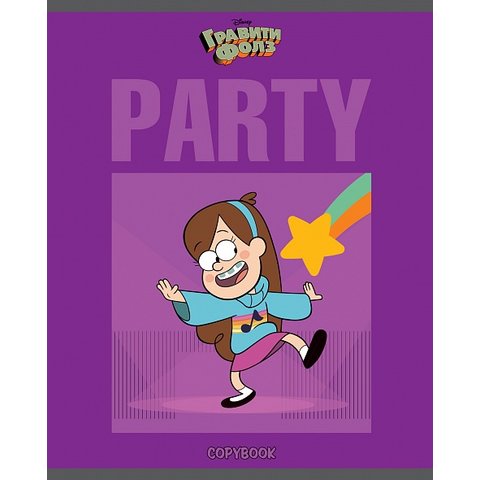 тетрадь 48 листов Гравити Фоллз в клетку обложка в ассортименте 068737