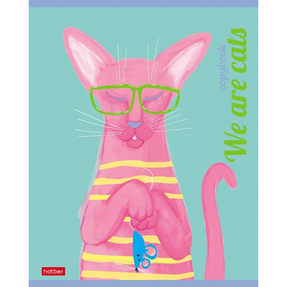 тетрадь 48 листов Мы-Кошки в клетку 068580