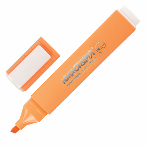 маркер текстовыделитель скошенный наконечник 1-5мм COLORSTAR PASTE оранжевый 151734/151715
