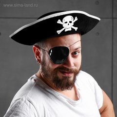карнавальная шляпа Пират 312532