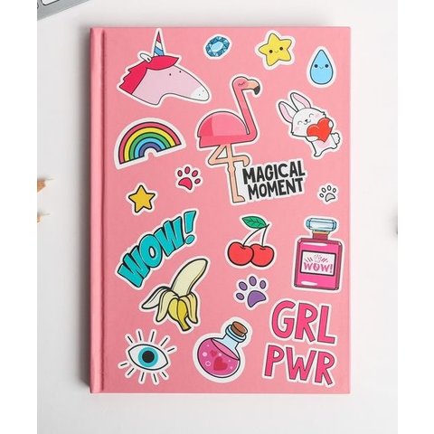ежедневник недатированный GRL PWR А5 80л 4517297