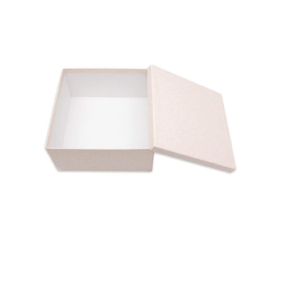 коробка подарочная ваниль 21,5х21,5х11см нпк-7481