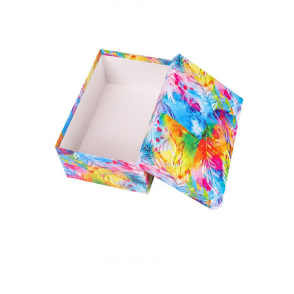 коробка подарочная акварель 17,5х11х7см нпк-7576