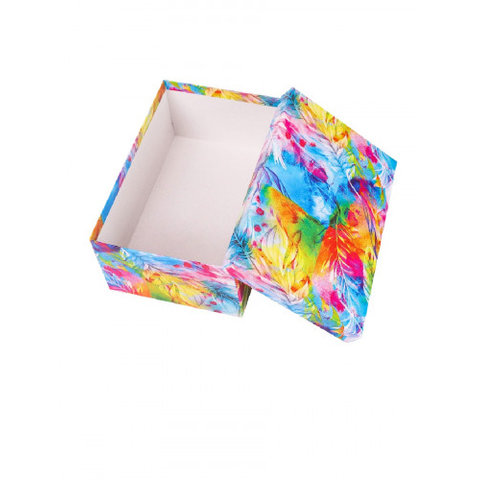 коробка подарочная акварель 17,5х11х7см нпк-7576