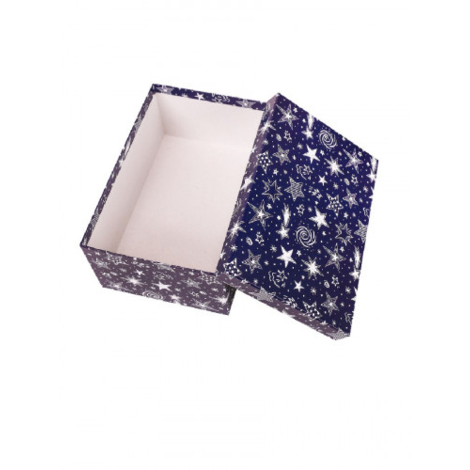 коробка подарочная звезды 17,5х11х7см нпк-7618