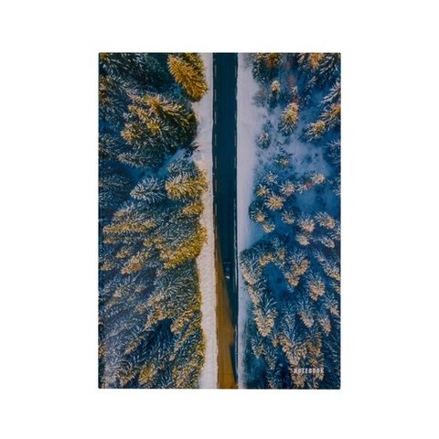 книга для записи А4 100листов Серый графит КЗ41003262