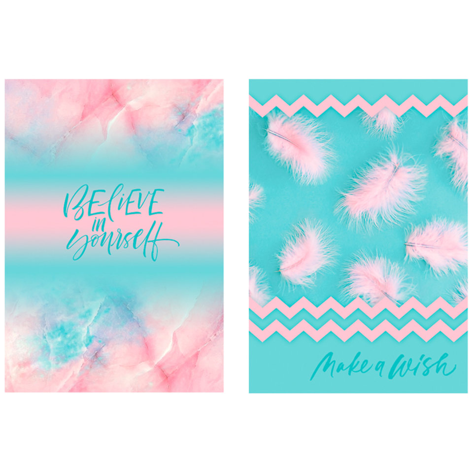 книга для записи А5 64 листа BG "Загадай желание" 9768 325207