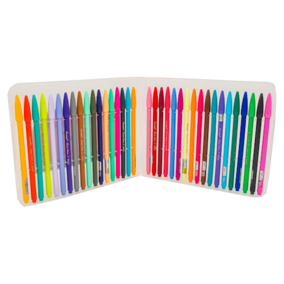 ручки линеры набор 36 цветов GUANGNA для скетчинга Sketch&Art 0.3мм