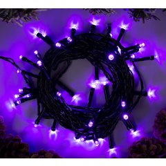 электрогирлянда Нить eco фиолетовая 5м 8 режимов ip20 led 3556767