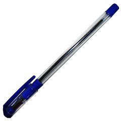 ручка шариковая WORKMATE металлический наконечник масляные чернила резиновые вставки 14-5645 синяя