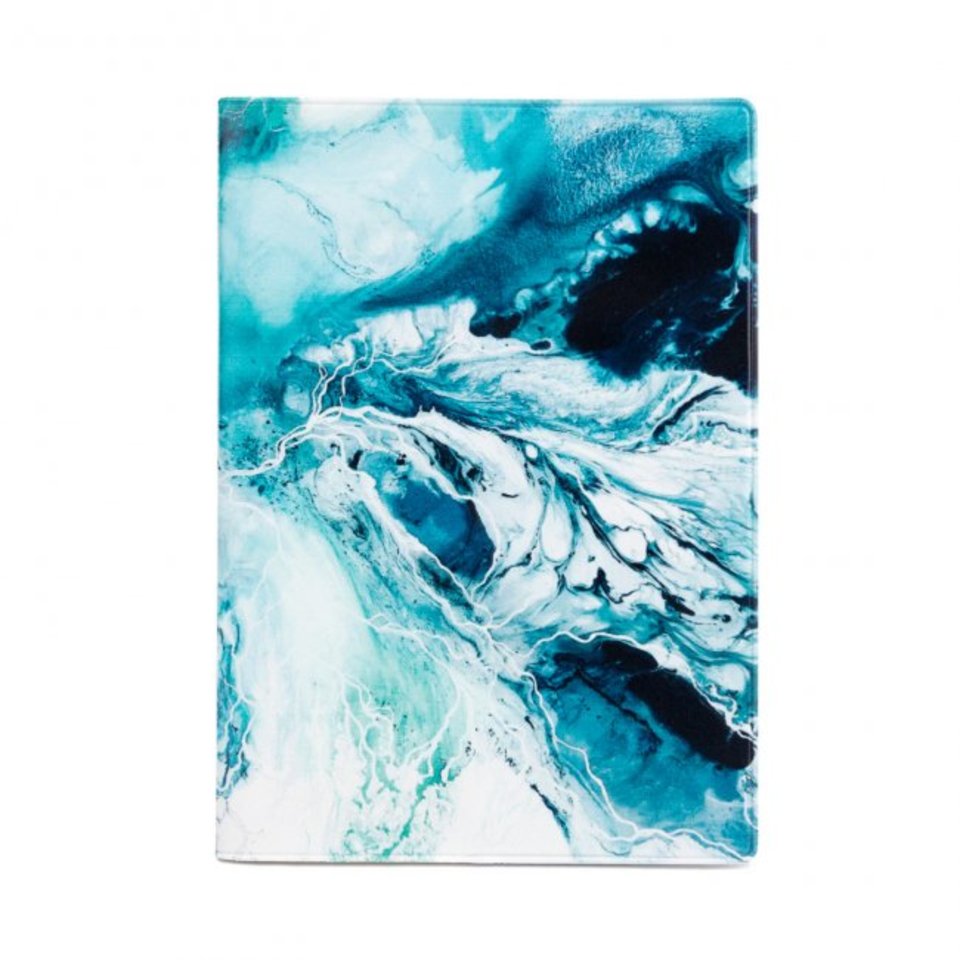 обложка для паспорта Абстракция Океан, ПВХ kw064-000535