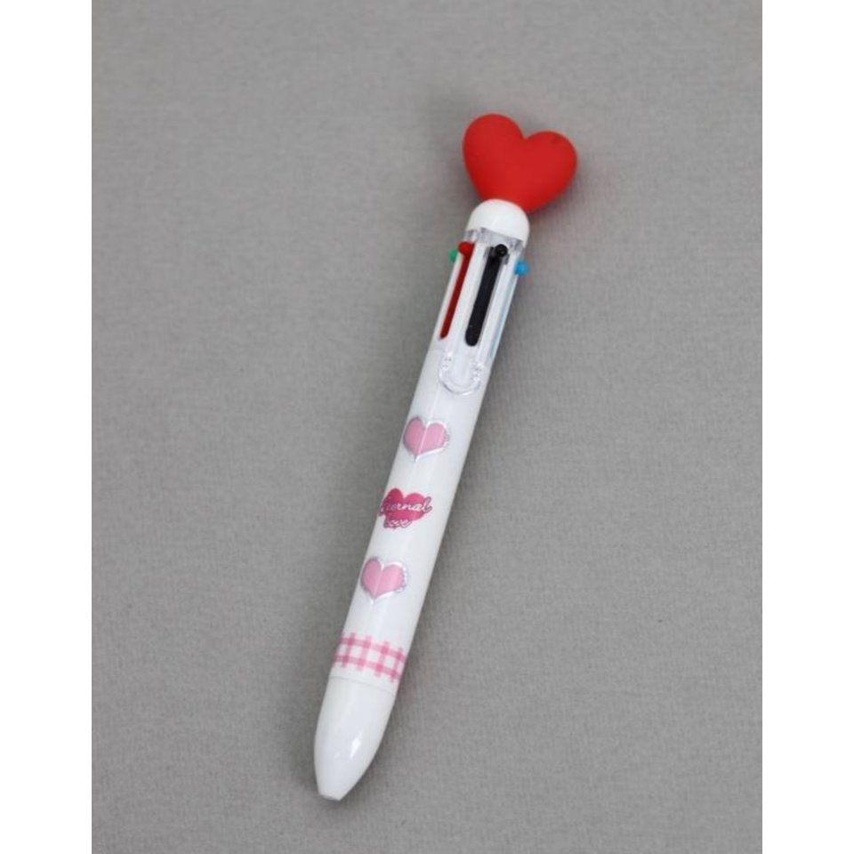 ручка Love hearts 6 цветов bp216-01