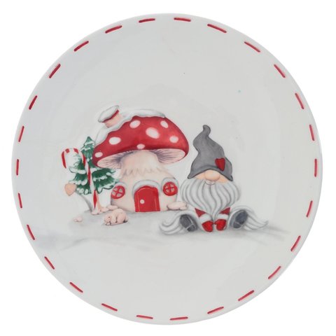 тарелка Новогодняя 20см 764041