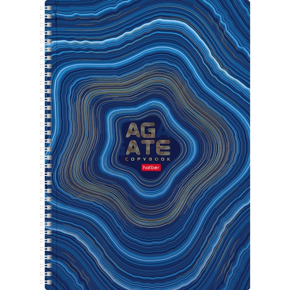 тетрадь А4 80 листов agate на гребне 068317