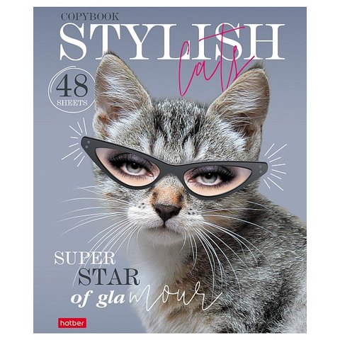 тетрадь 48 листов Волшебные Очки в клетку 072749