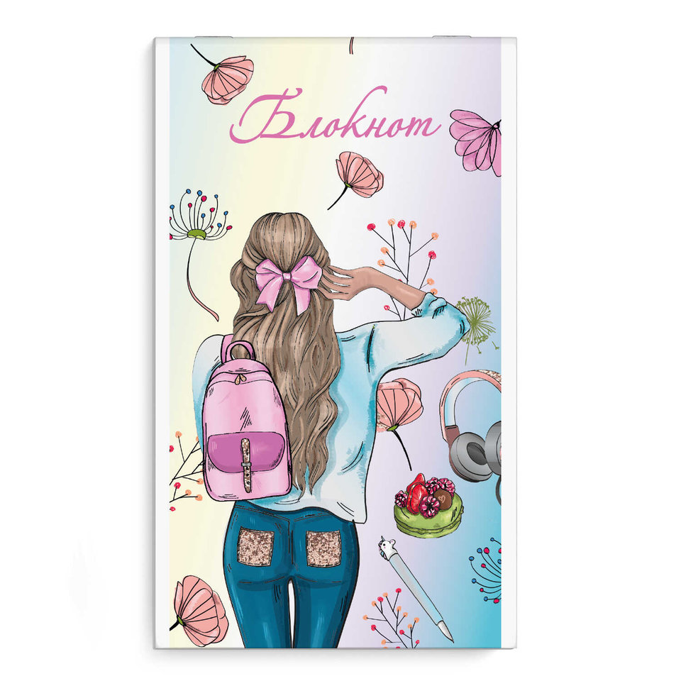 блокнот А6 40 листов молодежный стиль 58076