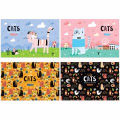 альбом для рисования 12 листов cute cats а12м_36044 311516
