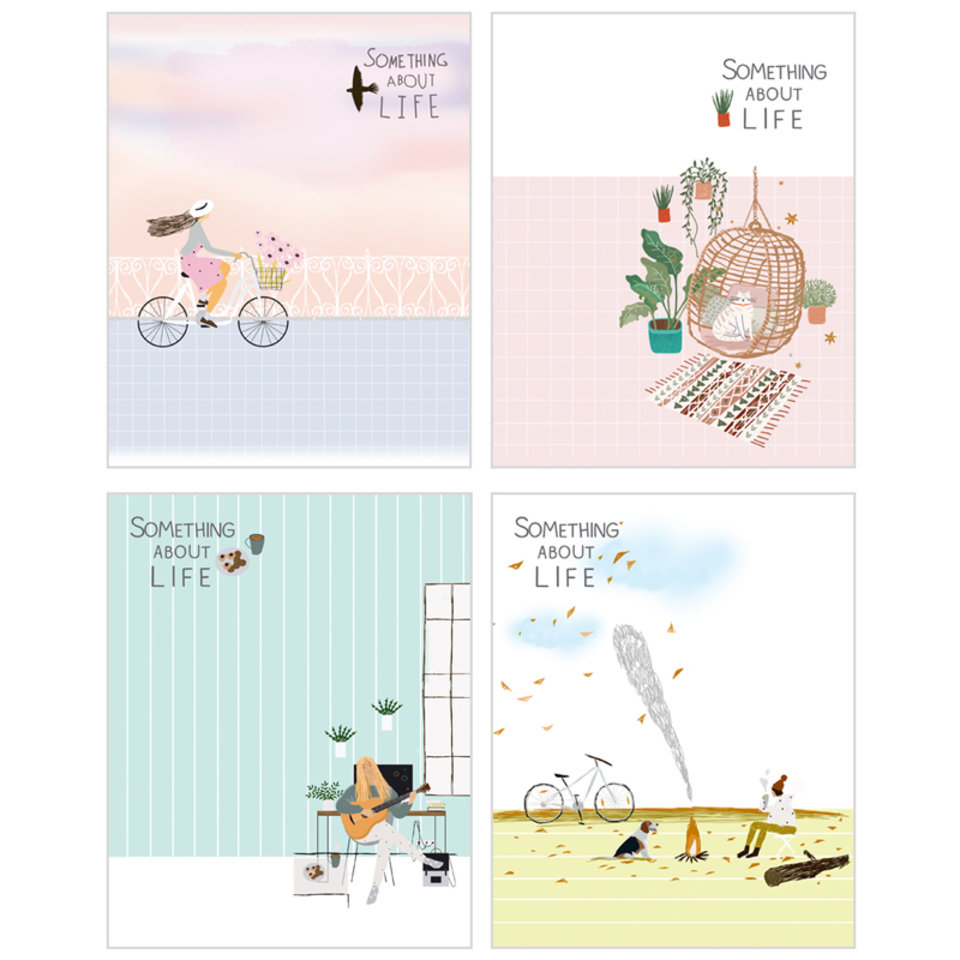 тетрадь 96 листов Про Жизнь на гребне в клетку 10015 331759