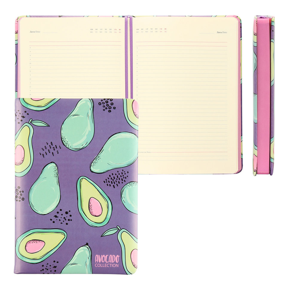 ежедневник недатированный А5 Fiorenzo Avocado твердый переплет 213329 (2201045)