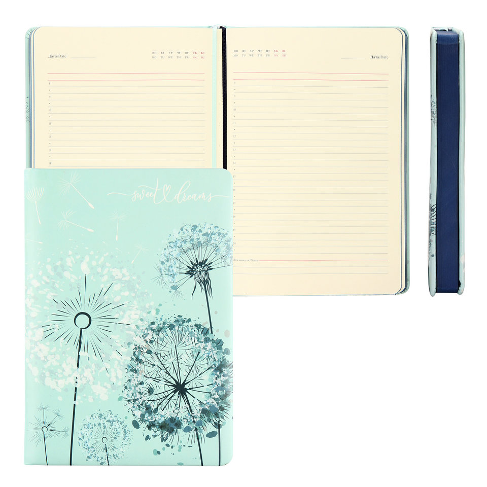 ежедневник недатированный А5 Fiorenzo Flowers твердый переплет 213317 (2201037)