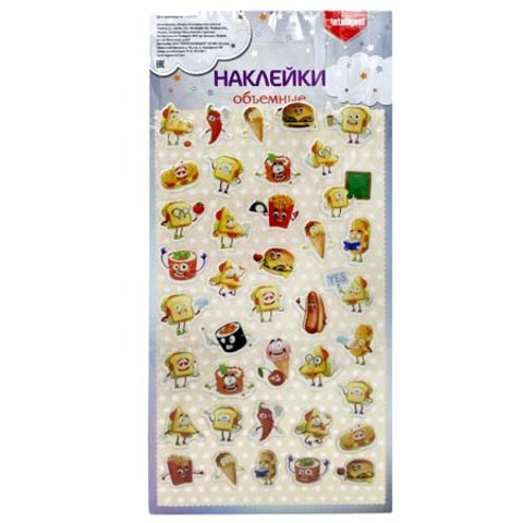 наклейки для декора Фастфуд cm-7008