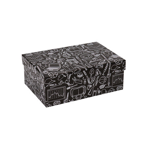 коробка подарочная мужское хобби 26х17х11см кор-8595