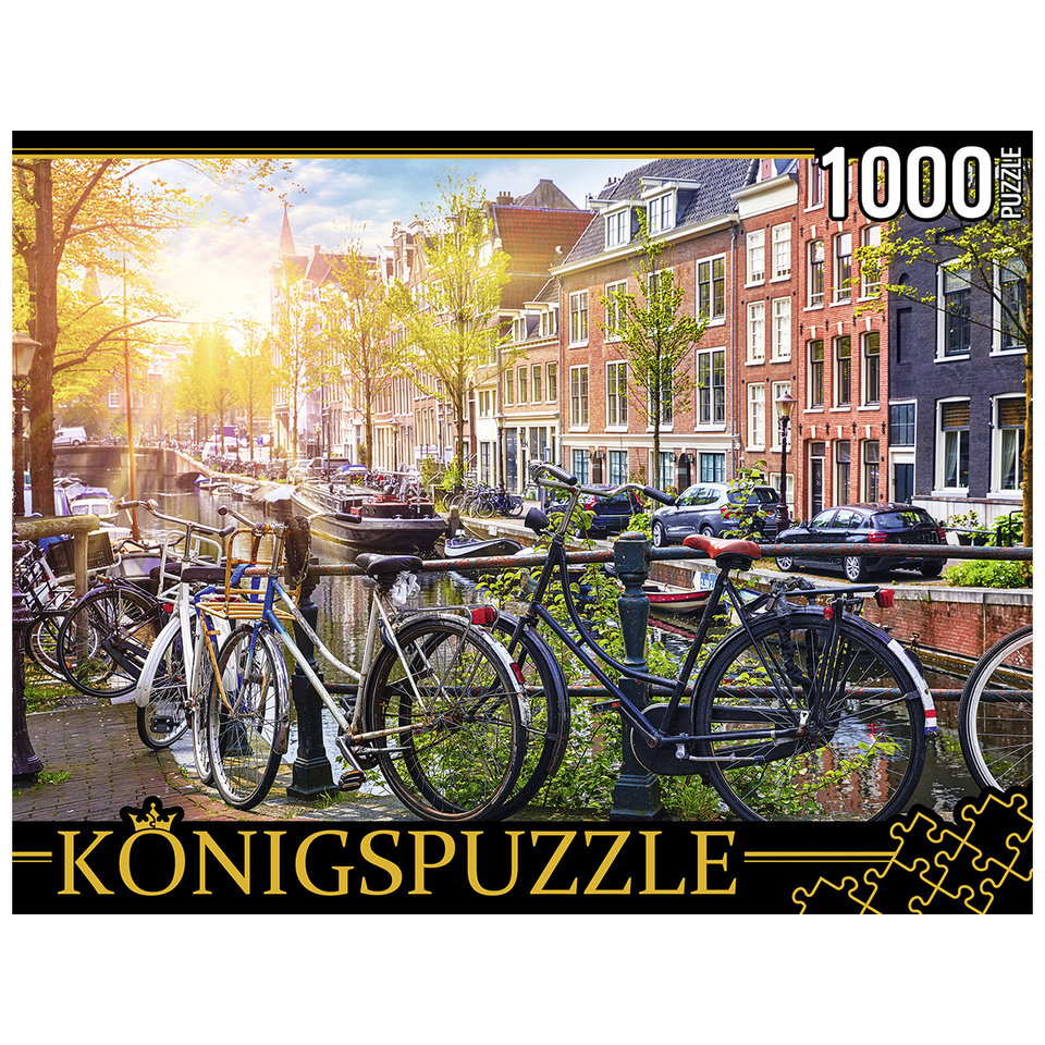 пазлы 1000 элементов Велосипеды в амстердаме штк1000-6794