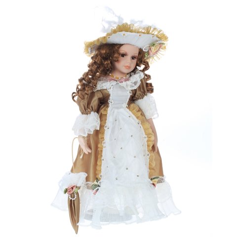 кукла фарфоровая Кристина 40см 109844