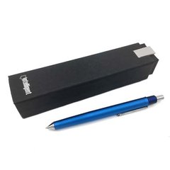 ручка подарочная Intelligent синий металлический корпус футляр ce-293/317062