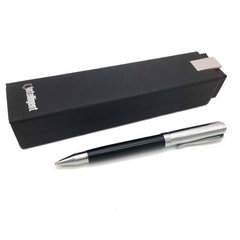 ручка подарочная Intelligent черный металлический корпус хром футляр ce-288/317057