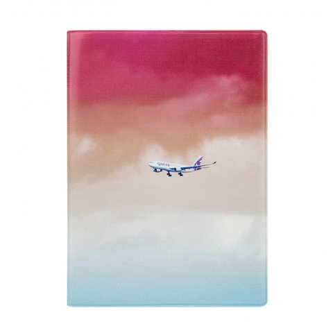обложка для паспорта Colored Clouds ПВХ kw064-000476