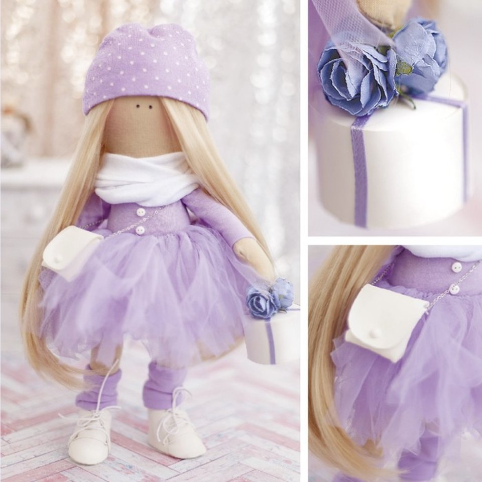 интерьерная кукла Лизи набор для шитья 2278768