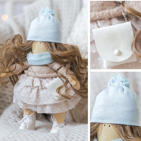 интерьерная кукла Лола набор для шитья 3299336