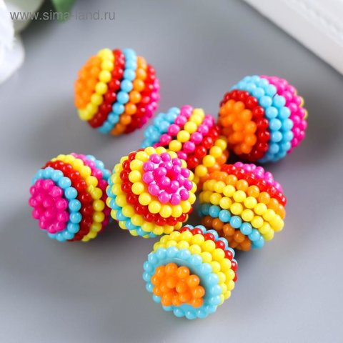бусины Ребристые полосатые 4134958