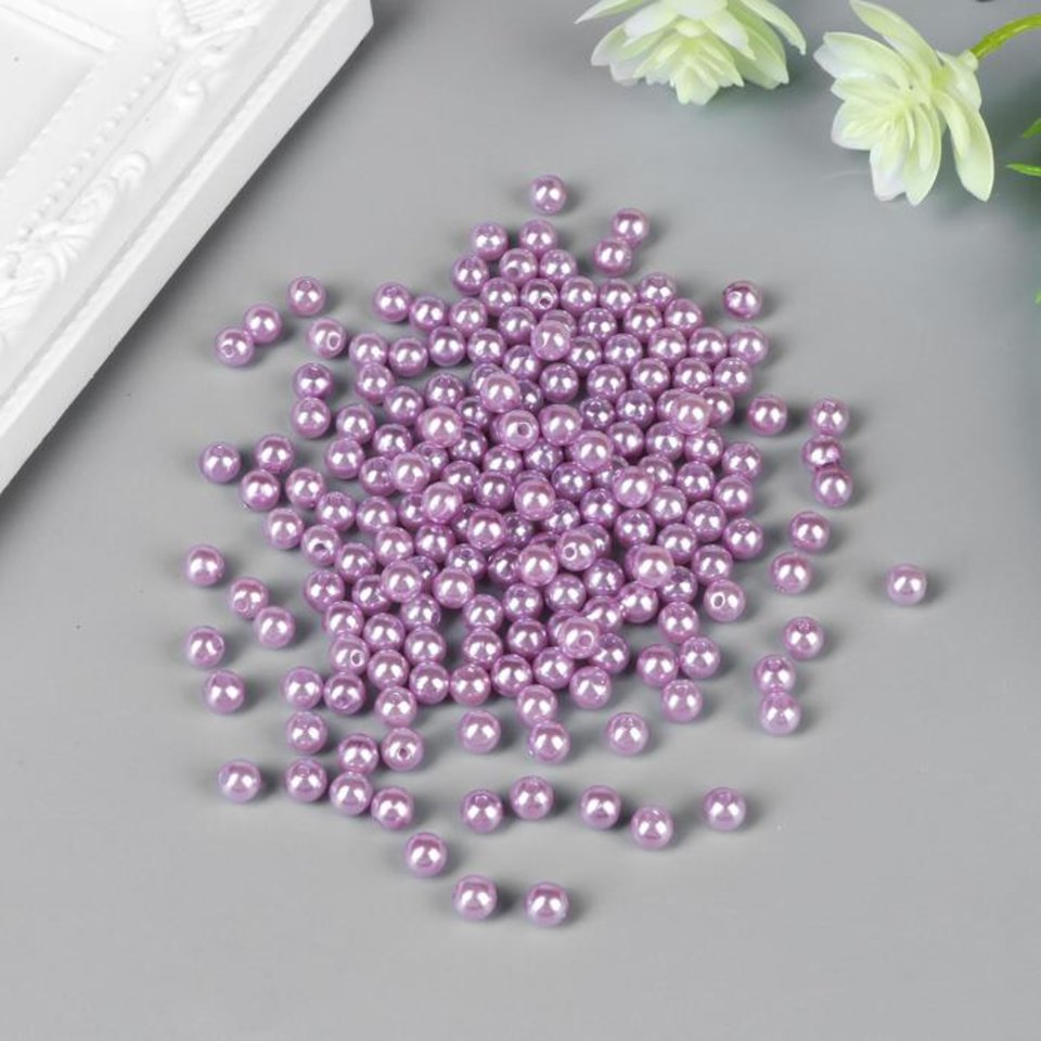бусины Японский розовый 200шт 4762451