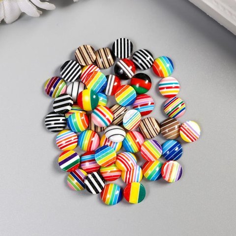 набор топсов яркие полосочки 50шт 5373729