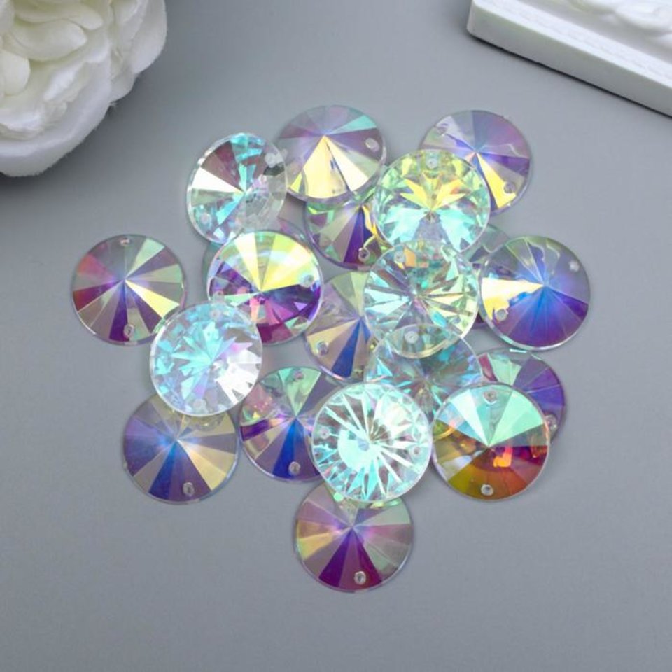элементы для декора Бриллиант голография 20шт. 5448985