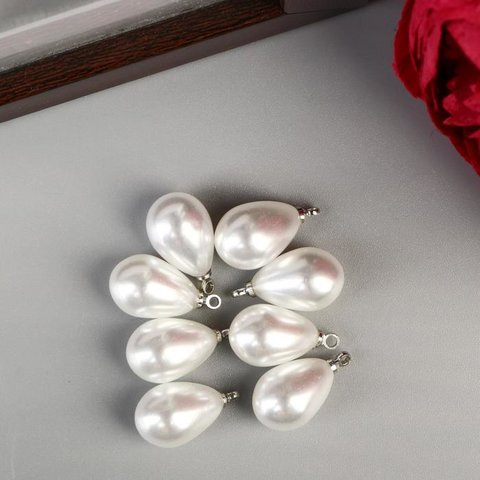 элементы для декора Жемчужина капелька подвеска 10шт. 4460464