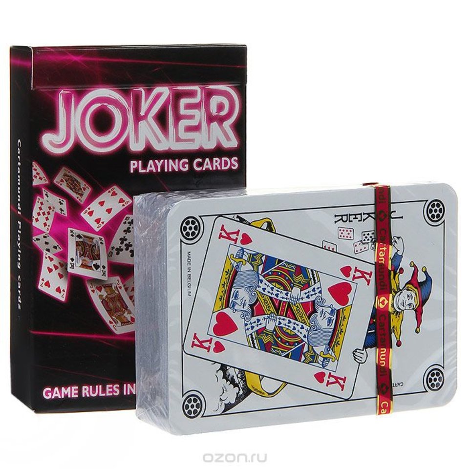карты игральные Джокер-Бридж 54 листа 107111124а