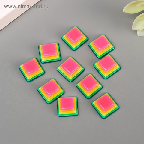 элементы для декора Полосатые кубики 10шт. 5191022 элементы для декора Полосатые кубики 10шт. 5191022