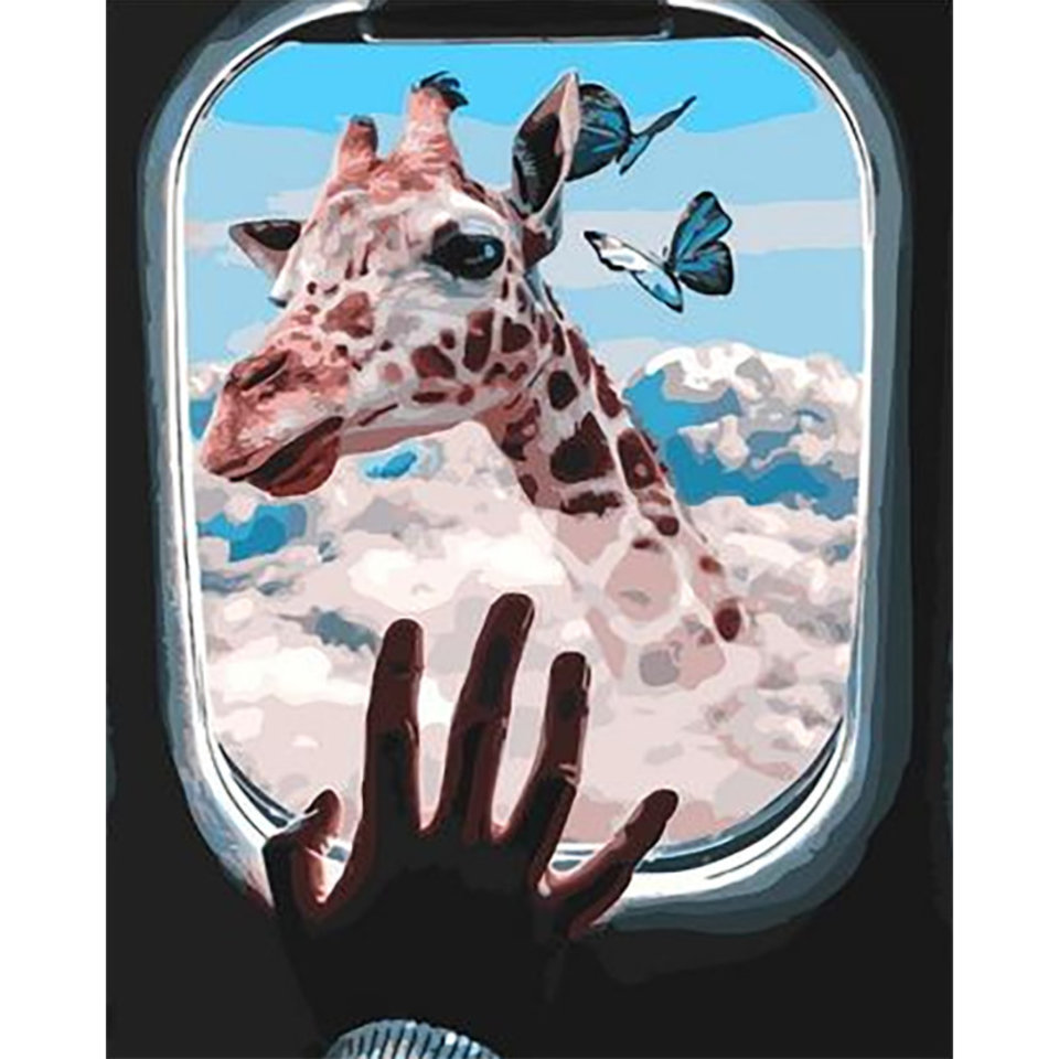 картина по номерам "Достань до небес" 40х50см gx40021