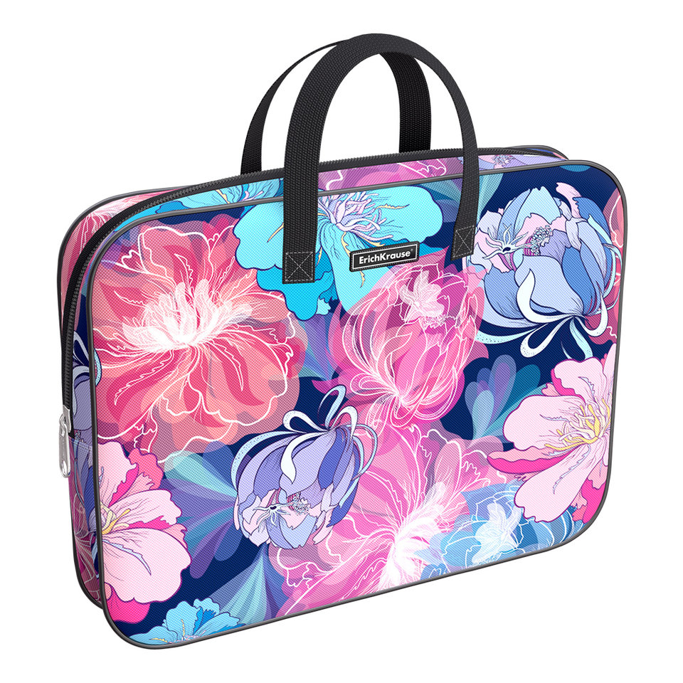 папка с ручками Peony текстиль 52660