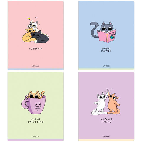 тетрадь 48 листов Joky Cats в клетку 42926 332734