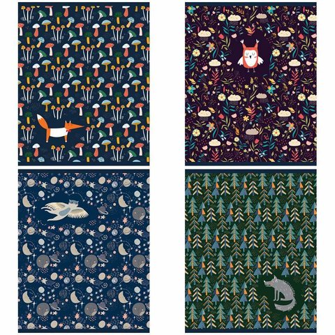 тетрадь 48 листов Лесная Сказка в клетку 29773 294657