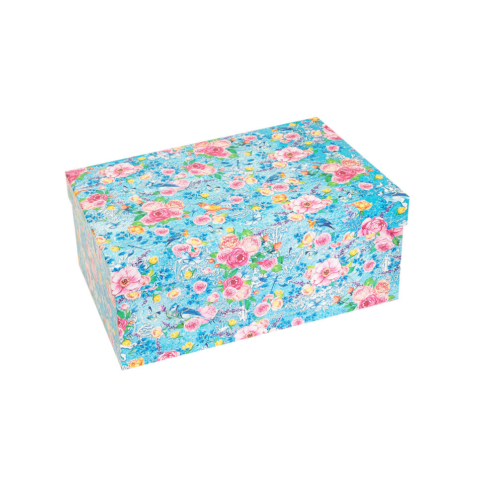 коробка подарочная Лирика 28,5х18,5х12см нпк-7550