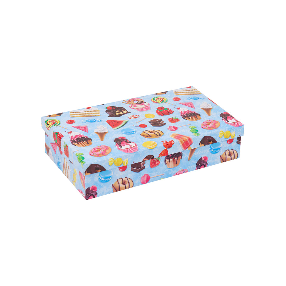 коробка подарочная Сладкий День 23,5х15,5х10см кор-8616