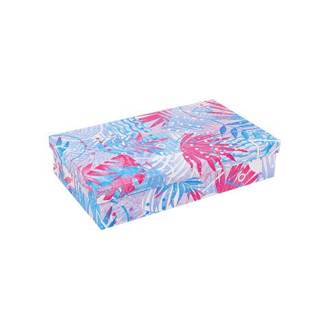 коробка подарочная Яркие Тропики 26х17,5х11см кор-8635
