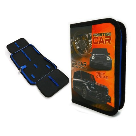 пенал для мальчика Престижный Внедорожник с 2 планками cj-12006