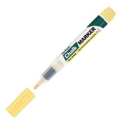 маркер мелковый для гладких поверхностей доска/витраж Mun-Hwa cm-08 желтый