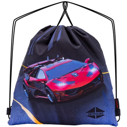 сумка для обуви авто красный м-175